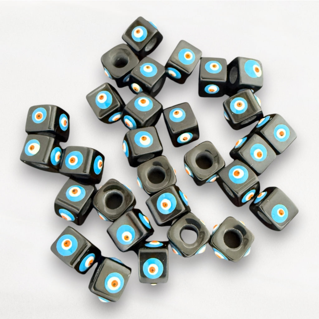 Nazar Mavi Tas Perle Schwarz 5mm