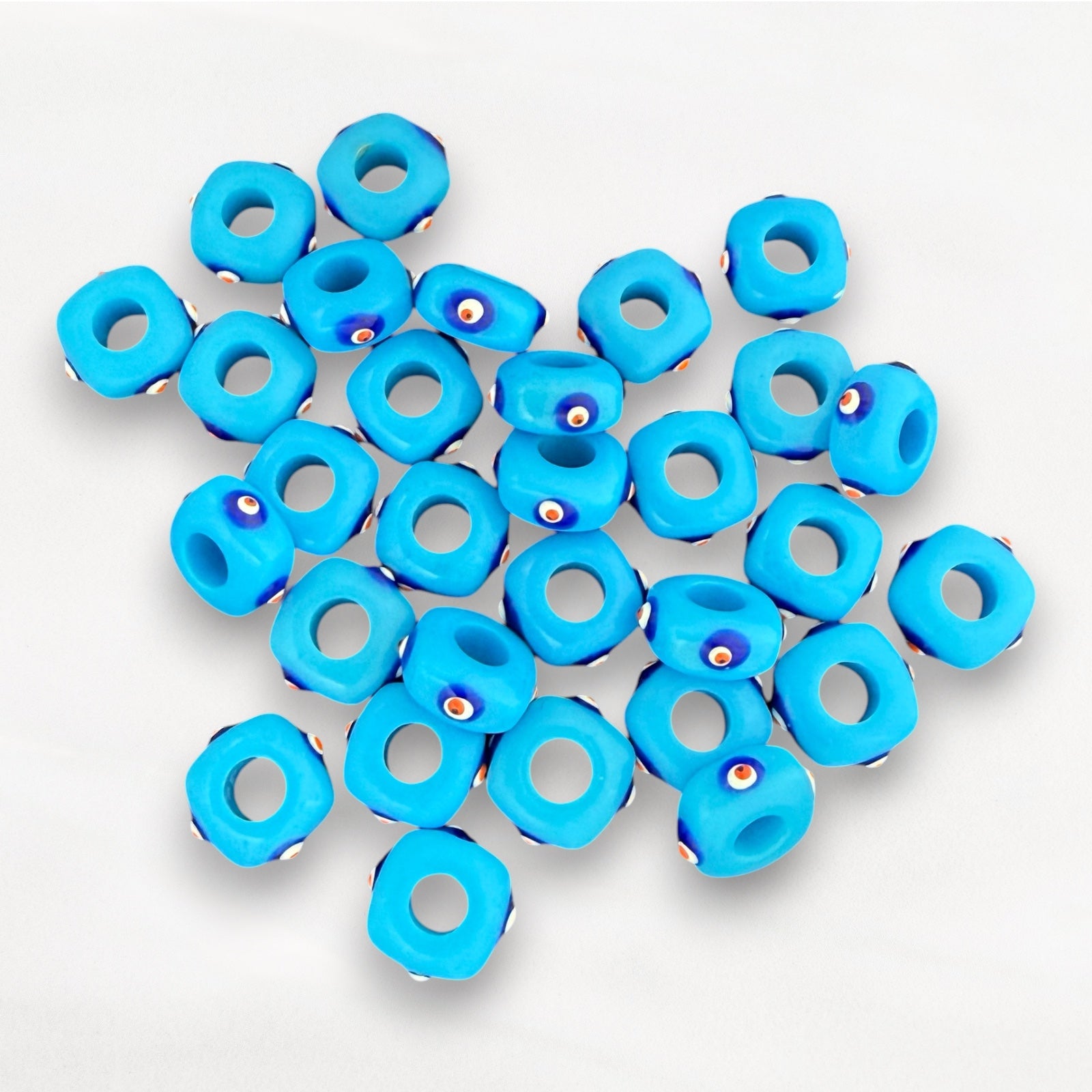 Nazar Mavi Tas Perle Hellblau 6mm