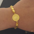 Ceyrek Pullu Armband 22K vergoldet