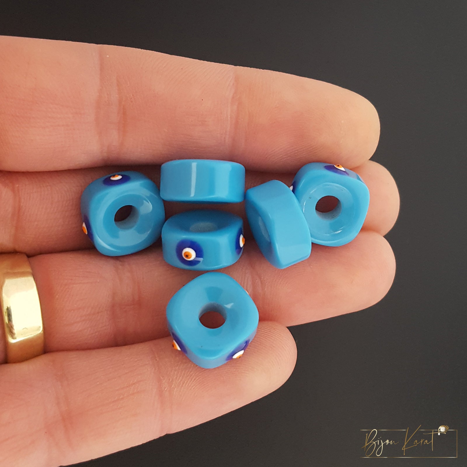 Mavi Tas Perlen Türkis 5mm